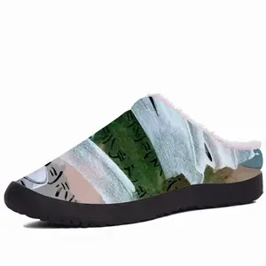 Men Watercolor E - Shodo Cotton Slippers