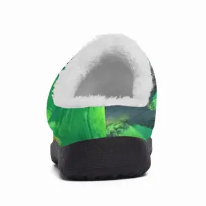 Men Leaf Pile Cotton Slippers