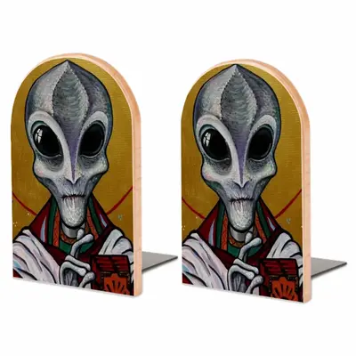 Icon Of Alien Enki Bookends