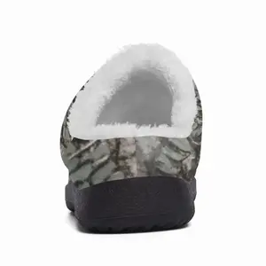 Men Horse Tree Cotton Slippers