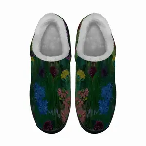 Men Garden At Giverny Cotton Slippers