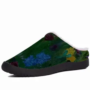 Men Garden At Giverny Cotton Slippers