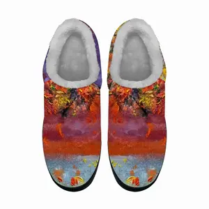 Men New England Fall Ii Cotton Slippers