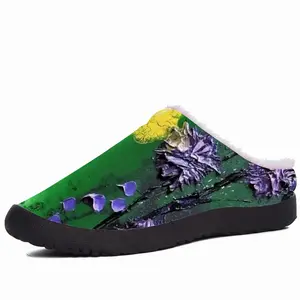 Men Blossoms Cotton Slippers