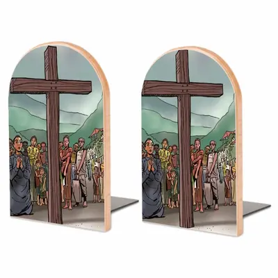 Cross Of Faith Bookends