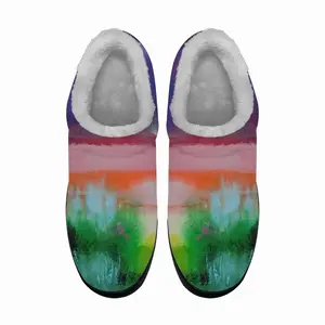 Men Nightfall On The Moor Cotton Slippers