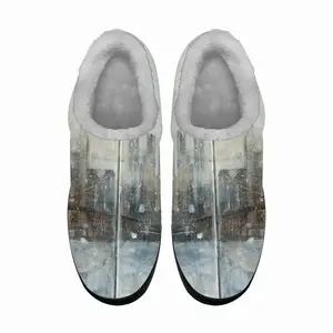 Men Chilly Morning Cotton Slippers