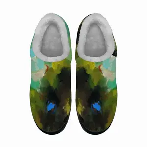 Men Green 2 Cotton Slippers