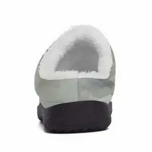 Men White Storm Cotton Slippers