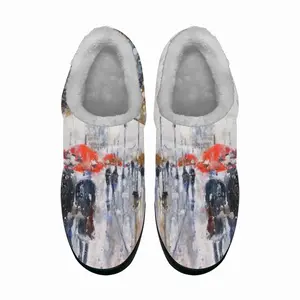 Men Parisian Couples Cotton Slippers