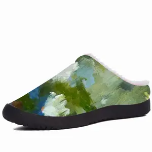 Men Water Lilies 1 Cotton Slippers