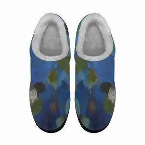 Men Water Lilies 2 Cotton Slippers