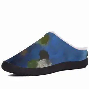 Men Water Lilies 2 Cotton Slippers