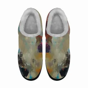 Men Flower Storm Cotton Slippers