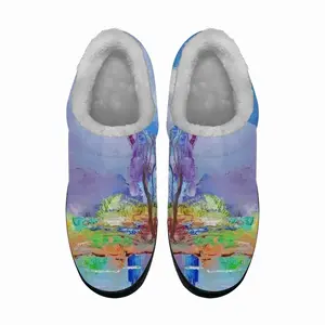 Men Moon River Cotton Slippers