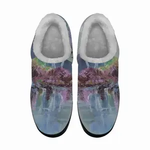 Men Lake Reflection Cotton Slippers