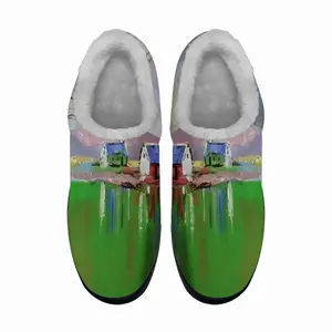 Men Green Ismy Valley Cotton Slippers