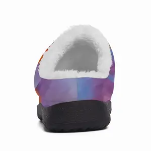 Men Sunset Boat Cotton Slippers