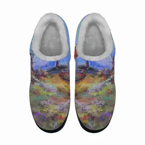 Men Window View Cotton Slippers