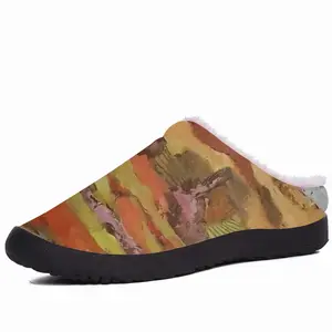 Men Mountain Range Cotton Slippers