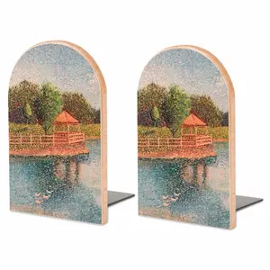 Gazebo On The Lake Bookends