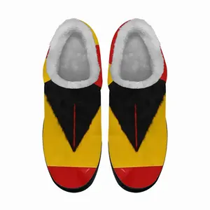 Men Pubic Flag Spain Cotton Slippers