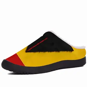 Men Pubic Flag Spain Cotton Slippers