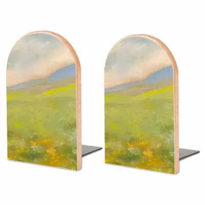 Flower Field Bookends