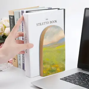 Flower Field Bookends