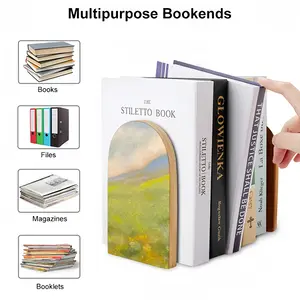 Flower Field Bookends