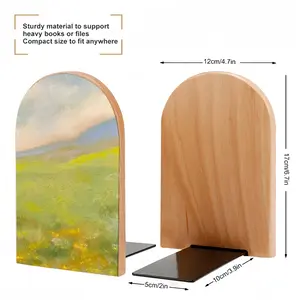 Flower Field Bookends