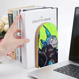 Bubble Wizard Bookends