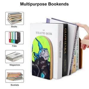 Bubble Wizard Bookends