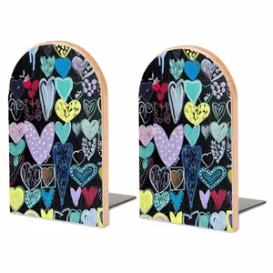 Saint Hearts Bookends