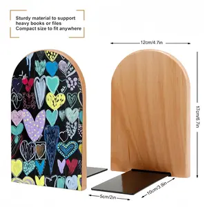 Saint Hearts Bookends