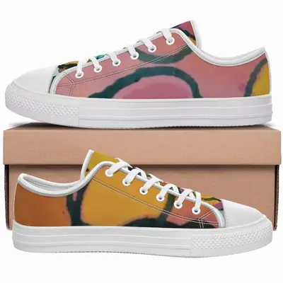 Men Vibrant Retro Canvas Shoes