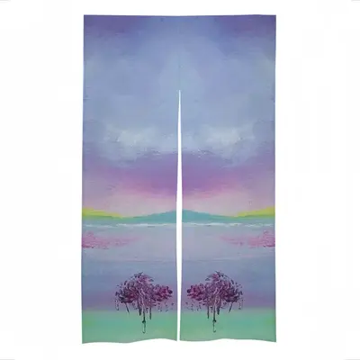 Moon Trees Door Curtains