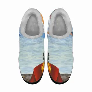 Men Fear Of Clowns Cotton Slippers