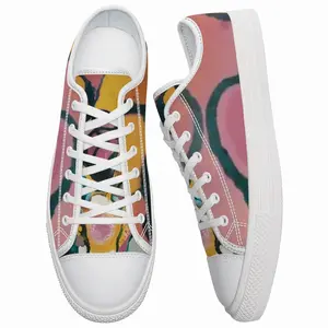 Men Vibrant Retro Canvas Shoes