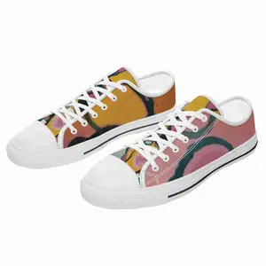 Men Vibrant Retro Canvas Shoes