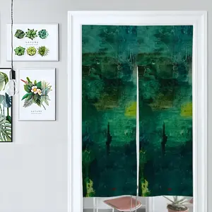 A Garden In Italy Door Curtains