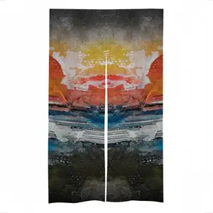 Sunset Door Curtains