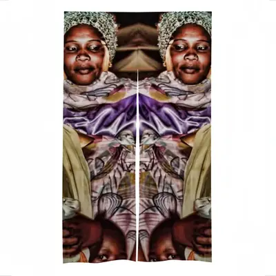 The Nubian Bride 6 Door Curtains