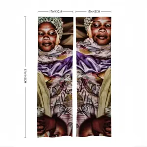 The Nubian Bride 6 Door Curtains