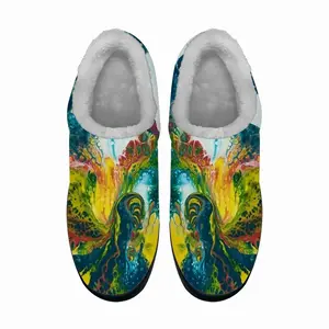 Men Swirling Energy Cotton Slippers