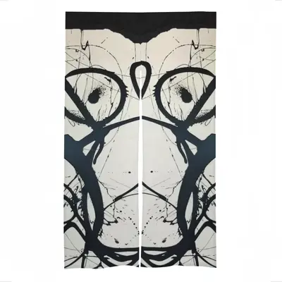 Hebe Royal Abstract Door Curtains