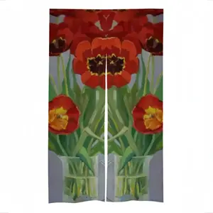 Tulips Door Curtains