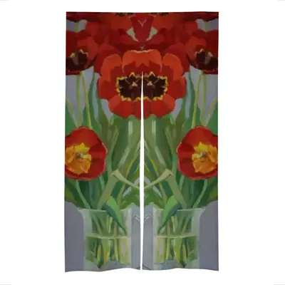 Tulips Door Curtains