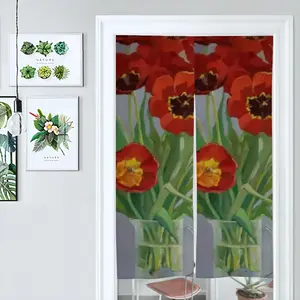 Tulips Door Curtains