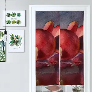 The Pomegranates Door Curtains